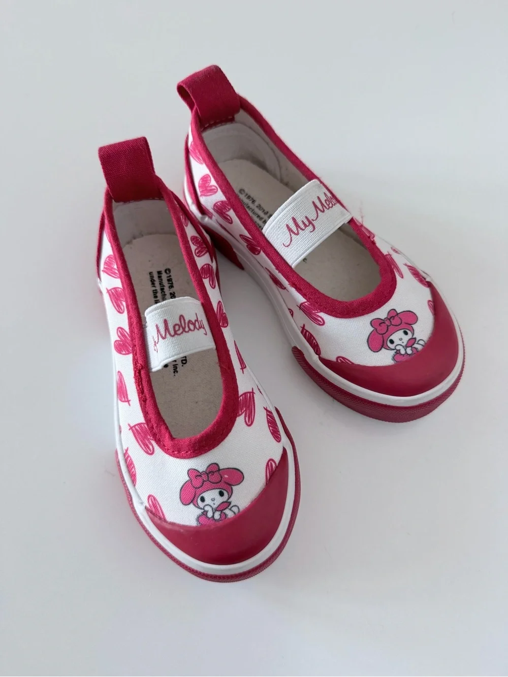 Sanrio My Melody Slip-On Mary-Jane Sneakers Size 23
